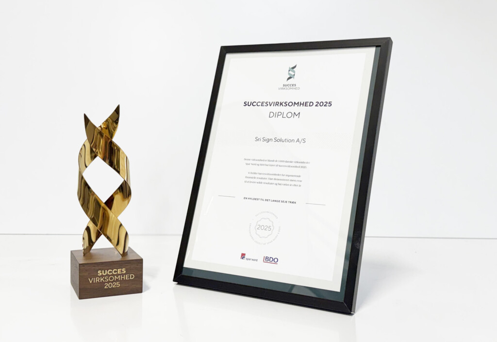 SRI Sign Solution A/S - Succesvirksomhed 2025
